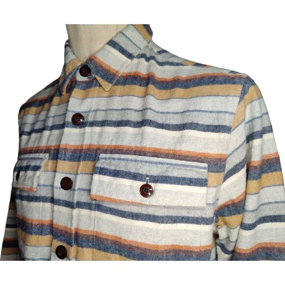 LL Bean Signature Bean's Chamois Cloth Shirt Archive 1933 Mens Medium Slim Fit - Picture 7 of 16
